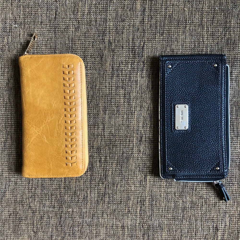 Black and Yellow Wallet